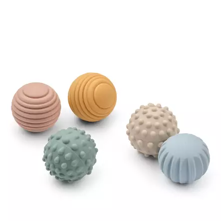 Liewood Dorian Sensory pallot Beach blue/Multi mix. - Skallror, greppleksaker och bollar - 20545-2724 - 1