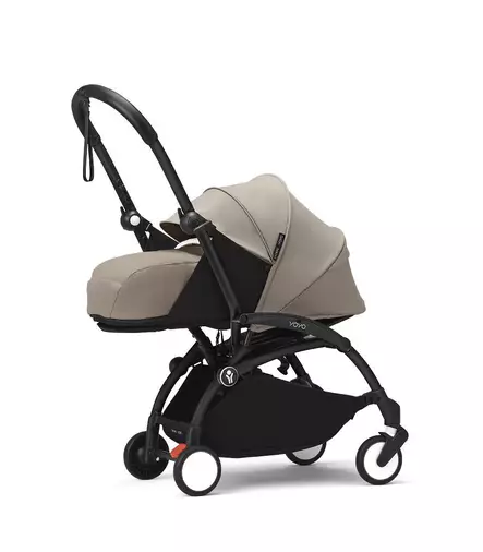 Stokke YoYo Newborn Pack Taupe rattaissa. - Resevagnar och barnvagnar - 646204 - 2