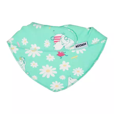 Martinex Muumi Luonnonkukka Huivi minttu nepparikiinnityksell=C3=A4. - Babyaccessoarer - 72583574 - 2