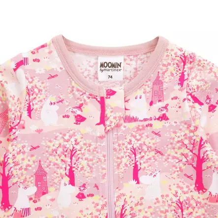 Martinex Muumi Kirsikankukka Pyjama yl=C3=A4osa. - Bebis pyjamasar - 72586754 - 2
