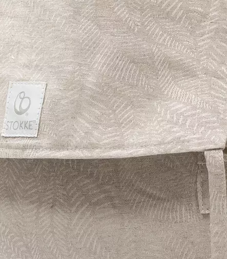 Kantoreppu Stokke Limas Carrier Flex OCS Floral Beige kangas läheltä. - Bärselar - 619414 - 2