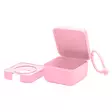 Tuttikotelo Bibs Baby Pink sisältää tuttisovittimen yhdelle tutille. - Nappar och napphållare - 4200234 - 4