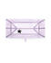 Stokke Flexi Bath kylpyamme Lavender ylh=C3=A4=C3=A4lt=C3=A4. - Badkar och badstöd - 531914 - 3