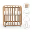 Stokke Nighti Mini bundle Natural Sänky, renkaat, patja ja lakana. - Spjälsängar och barnsängar - 705401bund4 - 1
