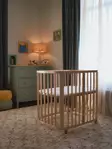 Stokke Nighti Mini pinnasänky lastenhuoneessa. - Spjälsängar och barnsängar - 705401bund4 - 2