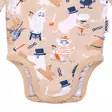 Martinex Muumi Body Rakentajat beige, haaraosanna painonapit. - Bodys och tröjor - 72586974 - 3