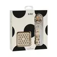 Bibs Lahjapakkaus, Polka Vanilla, 6-18kk lahjaidea vauvalle. - Nappar och napphållare - 7500164 - 2