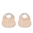 Liewood Ember ruokalappu 2-pack Mini butterfly/Apple blossom. - Haklappar - 20119-2614 - 1