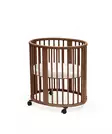 Stokke Sleepi Mini V3 pinnasänky Warm Brown patjalla. - Stokke Sleepi produkter - 591304 - 3