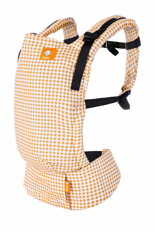 Free To Grow kantoreppu v=C3=A4riss=C3=A4 Fawn Gingham - Bärselar - TBCA7H54 - 1