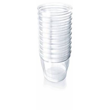 AVENT VIA säilytysastiat 10x180 ml - Nappflaskor och flasknappar - 5012909012584 - 1