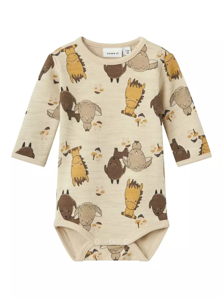Name It vauvan body Peyote Melange. - Bodys och tröjor - 13228884 - 1