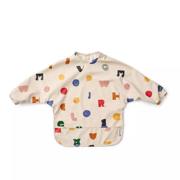 Liewood Merle ruokalappu hihoilla Characters/Sandy. - Haklappar - 18136-2504 - 1