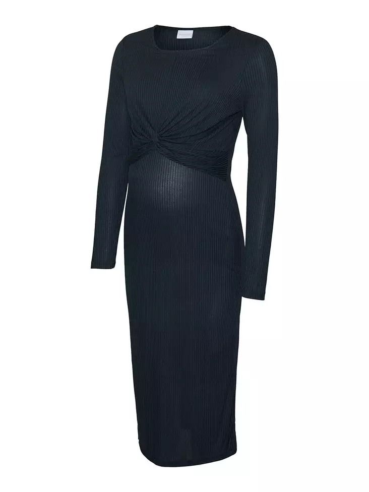 =C3=84itiysmekko Mamalicious Anli June Dark Navy Melange. - Gravidklänningar, tunikor och kjolar - 20020774 - 1