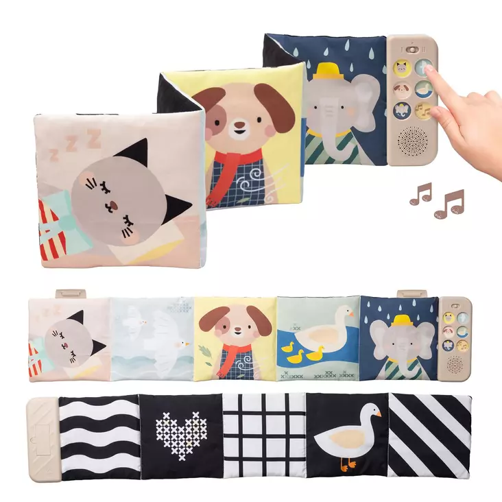 Taf Toys ensikirja Soothing Sounds Book. - Aktivitetsböcker - 303944 - 1