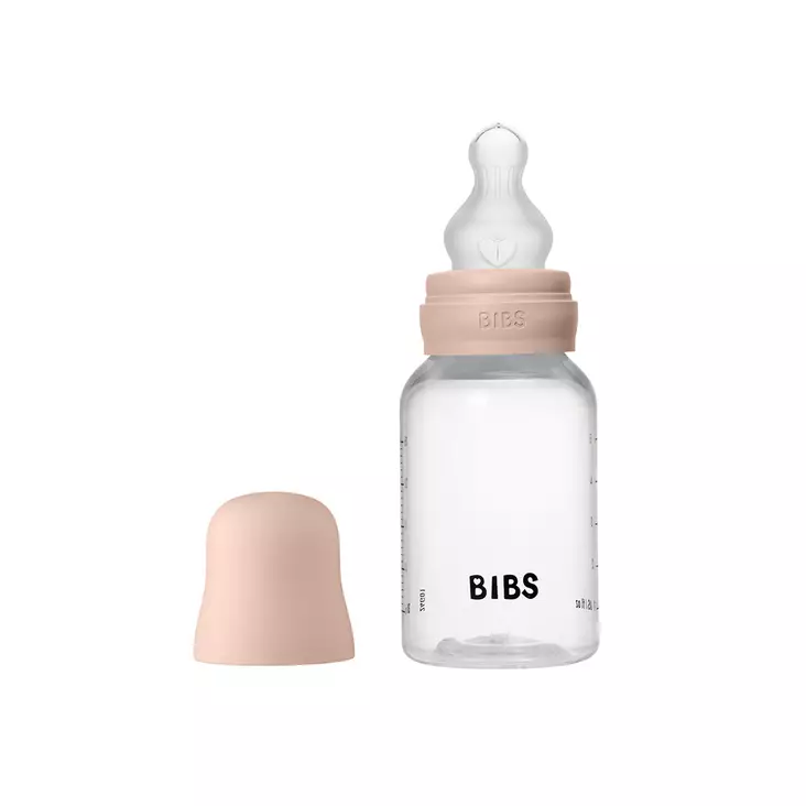 Bibs Baby Bottle tuttipullo silikoninen 150 ml Blush. - Nappflaskor och flasknappar - 50161244 - 1