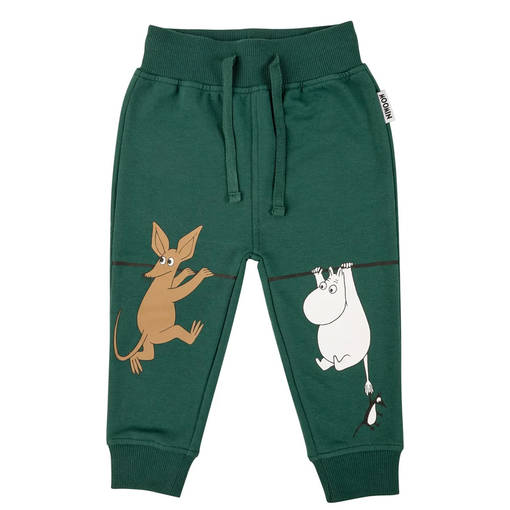 Martinex Muumi Nipsu Collegehousut Tummanvihre=C3=A4. - Bäbybyxor - 72581344 - 1