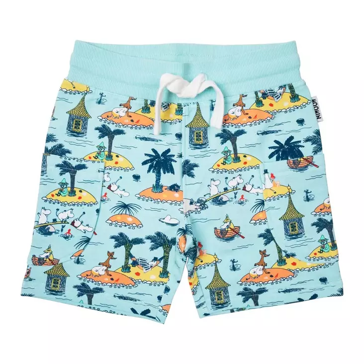 Martinex Muumi Loma shortsit vaaleansininen. - Byxor och leggings - 72584004 - 1