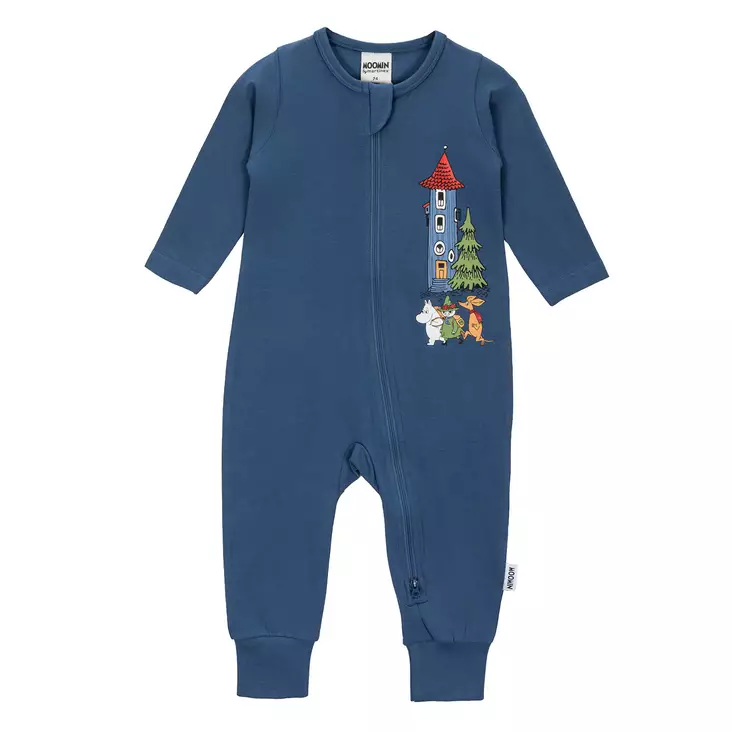 Martinex Muumitalo Pyjama tummansininen. - Bebis pyjamasar - 72589534 - 1