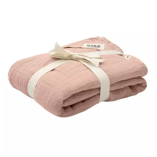 Bibs kapaloliina, luomupuuvillaa Blush - Muslinfilt - 9402244 - 1