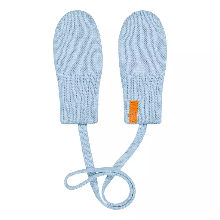 Gugguu Merino Baby Mittens Sky Blue. - Barns vinterhandskar och -vantar - GUGM714-24 - 1