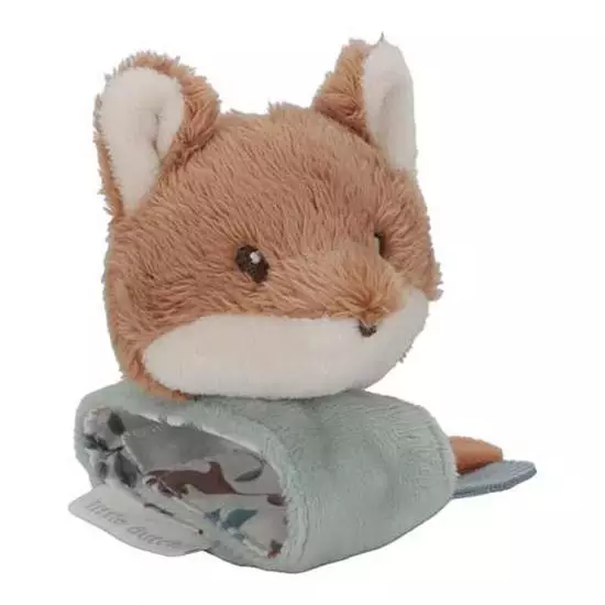 Little Dutch helistin Wrist rattle Forest Friends fox. - Skallror, greppleksaker och bollar - LD8924 - 1