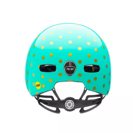 Nutcase Little Nutty Mips pyöräilykypärä Sock Hop Gloss, takana hyvät säädöt. - Cykelhjälmar - 10001845 - 2