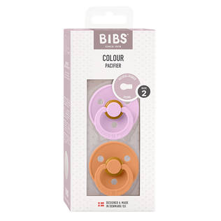 Bibs luonnonkumitutit Violet Sky/Pumpkin pakkaus. - Nappar och napphållare - 120435 - 2