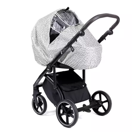 Sadesuoja vaunuun Nordbaby Universal Beige Dotty. - Regnskydd till vagnar och barnvagnar - 293455 - 1