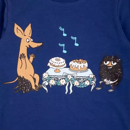 Martinex Muumi Illallinen Paita sininen, Haisulin ja Nipsun kuvalla. - Skjortor och huvtröjor - 72584985 - 2