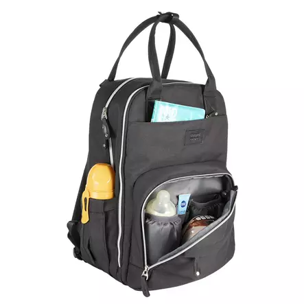 Canpol hoitorepussa on tilavat taskut hoitotarvikkeille. - Skötväskor och organizers - CAN50105 - 2