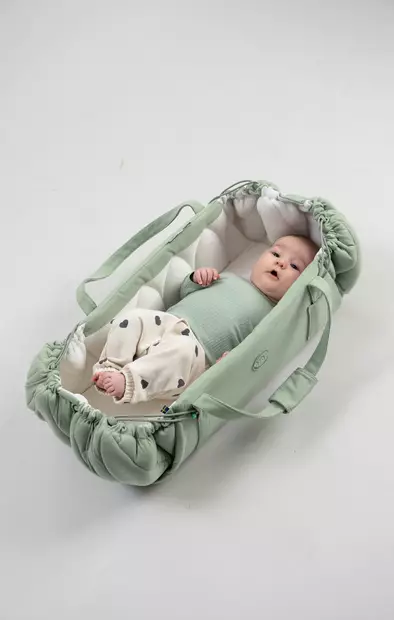 Najell SleepCarrier vol.5 kantokassi Agave Green lapsella. - Liggvagnar och bärväskor - N20115501PAK5 - 2