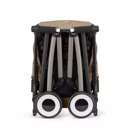 Cybex Libelle matkarattaat Almond Beige kasattuna. - Resevagnar och barnvagnar - 525000215 - 2