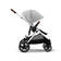 Cybex Gaselle S 2 Silver v=C3=A4riss=C3=A4 Lava Grey sivusta. - Resevagnar och barnvagnar - 522002705 - 2