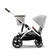 Cybex Gaselle S 2 Silver v=C3=A4riss=C3=A4 Lava Grey istuinosa ja osto=
skori rungossa. - Resevagnar och barnvagnar - 522002705 - 6