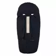 Voksi Move Light New kaukalolämpöpussi Black, takana säädettävät aukot valjaille. - Åkpåsar för babyskydd - 018132661-21095 - 3