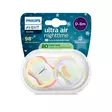 Avent Ultra Air Night yötutti 0-6kk Lila/Keltainen, pakkaus. - Nappar och napphållare - 03737625 - 2