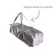 Vauvan matkasänky Emma Basic Harmaa, mukana kuljetuskassi. - Resesängar - 09825005 - 4
