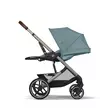 Lastenrattaat Cybex Balios S lux Stormy Blue makuuasennossa. - Resevagnar och barnvagnar - 524001195 - 3