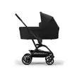 Cybex Cot S Eezy vaunukoppa Moon Black sopii Eesy S Twist rattaiden runkoon. - Liggvagnar och bärväskor - 524001825 - 3