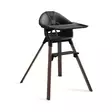Syöttötuoli Stokke Clikk Bamboo Black/Warm Brown. - Matstolar för barn - 695805 - 1