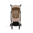 Cybex Libelle matkarattaat Almond Beige edestä. - Resevagnar och barnvagnar - 525000215 - 4