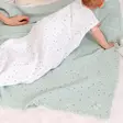 Nord Baby Muslin huopa Mint Dot, lapsen alla vilttinä. - Täcken och kuddar - 287485 - 2