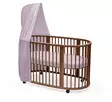 Stokke muotolakana Sleepi sänkyyn V3 Lavender OCS, sängyssä. - Påslakan och underlakan - 683305 - 2