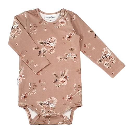 Gugguu vauvan body v=C3=A4riss=C3=A4 Pink Tiny Berry. - Bodys och tröjor - GUGBP00011-25 - 1