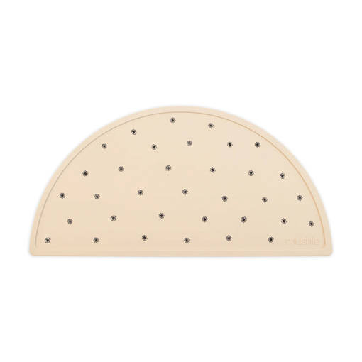 Mushie ruokailualusta Black Daisy. - Bordstabletter - 100225 - 1