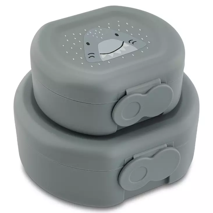 Trixie Eväsrasia Mr. Shark 2kpl. - Mellanmålspåsar, matlådor och snackkoppar - 06225 - 1