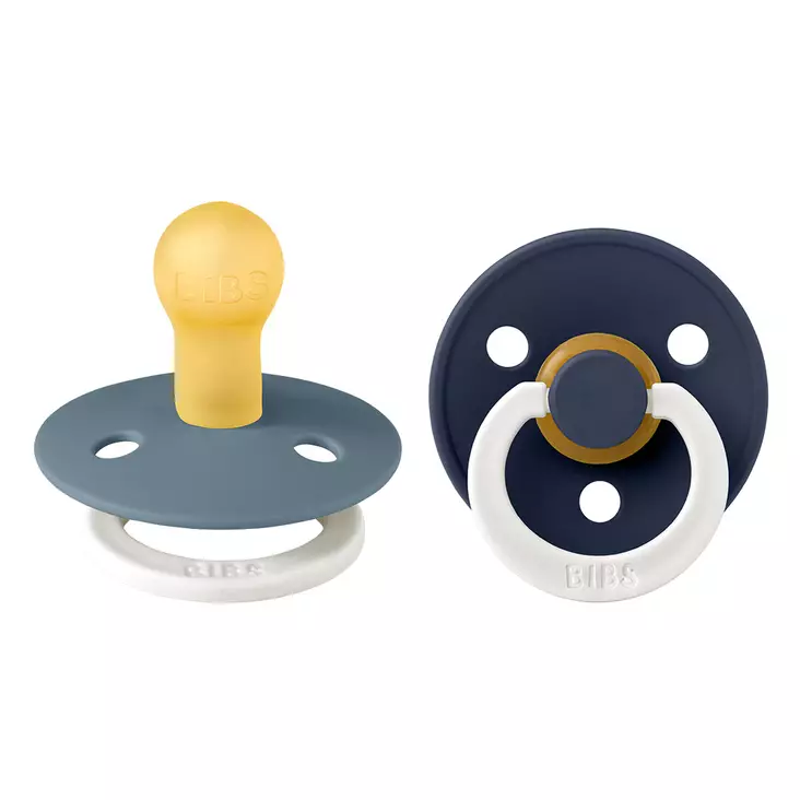 Bibs Night luonnonkumitutti Petrol/Deep Space. - Nappar och napphållare - 110455 - 1