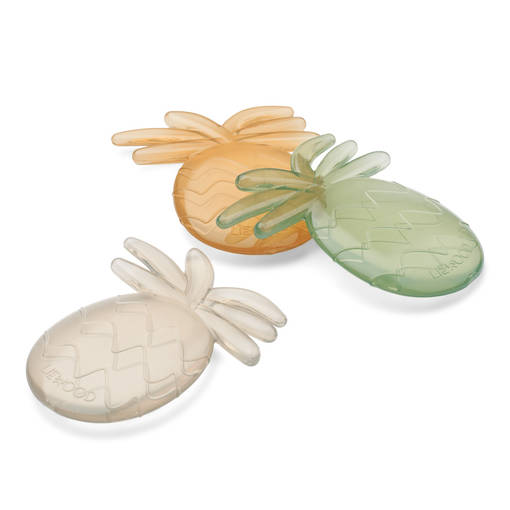 Liewood Kayden Pineapple cooler 3 pack yellow mellow mix. - Mellanmålspåsar, matlådor och snackkoppar - 18866-1965 - 1