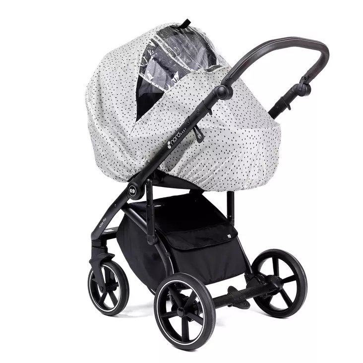 Sadesuoja vaunuun Nordbaby Universal Beige Dotty. - Regnskydd till vagnar och barnvagnar - 293455 - 1